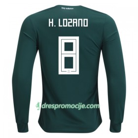 Meksiko Dres H.Lozano 8 Domaći Svjetsko prvenstvo 2018 Dugim Rukavima